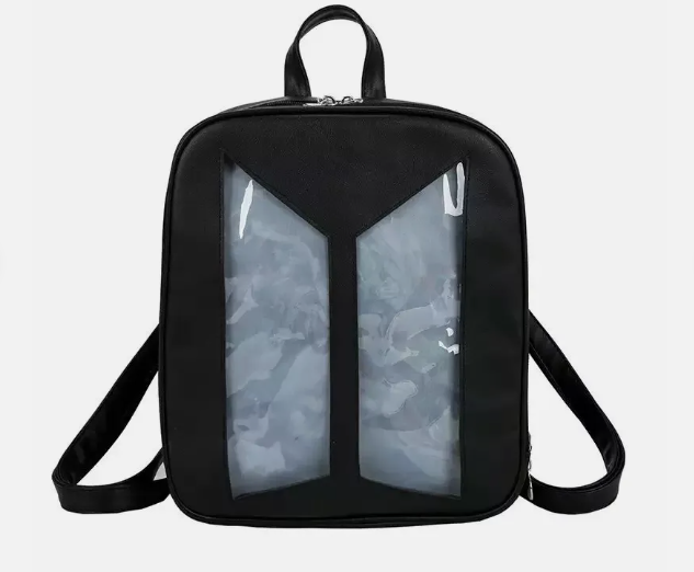 Backpack clear window online