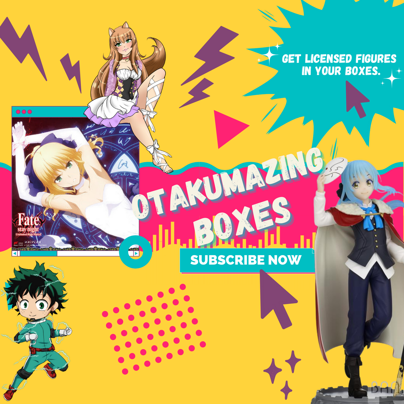 Anime Subscription Box - JUNE EDITION