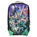 JOJO'S BIZARRE ADVENTURE PRINT LAPTOP BACKPACK