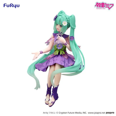 Vocaloid Hatsune Miku (Flower Fairy Cosmos Purple Color Ver.) Noodle Stopper Figure