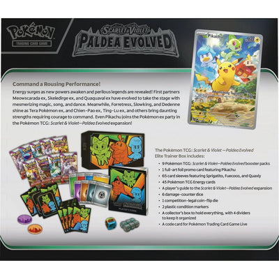 Pokemon Trading Card Game: Scarlet and Violet - Paldea Evolved Elite Trainer Box