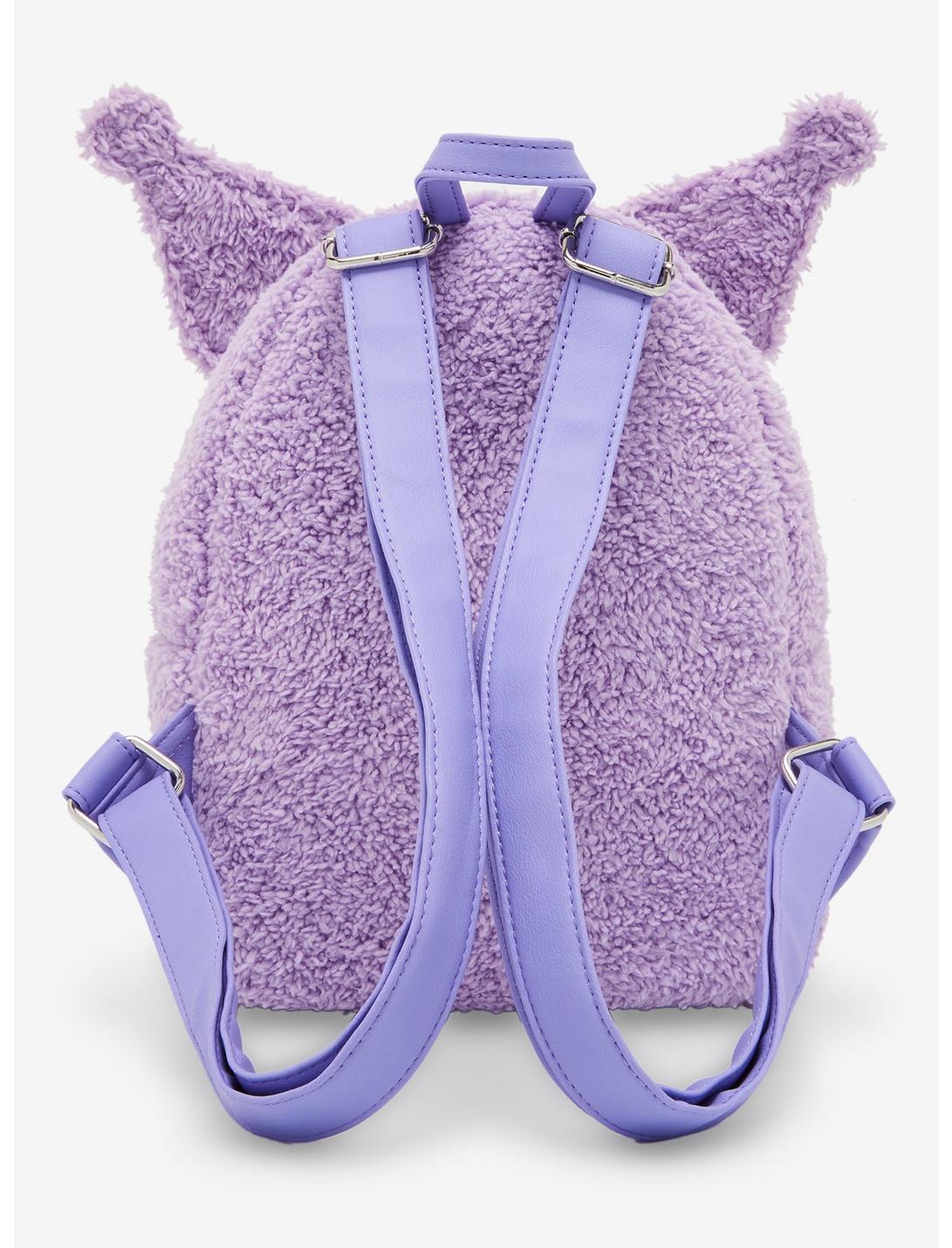Loungefly Kuromi Pastel Fuzzy Mini Backpack
