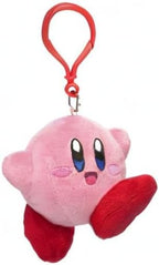 Plush:Little Buddy Kirby Jumping Pose Dangler Plush, 3.5"