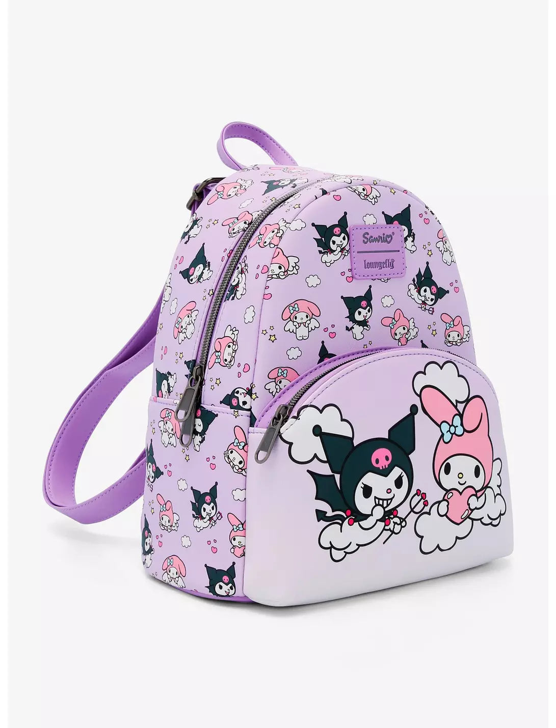 Loungefly Kuromi & My Melody Angel & Devil Mini Backpack