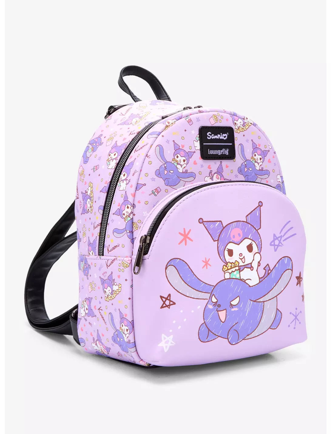 Loungefly Kuromi Baku Snacks Mini Backpack
