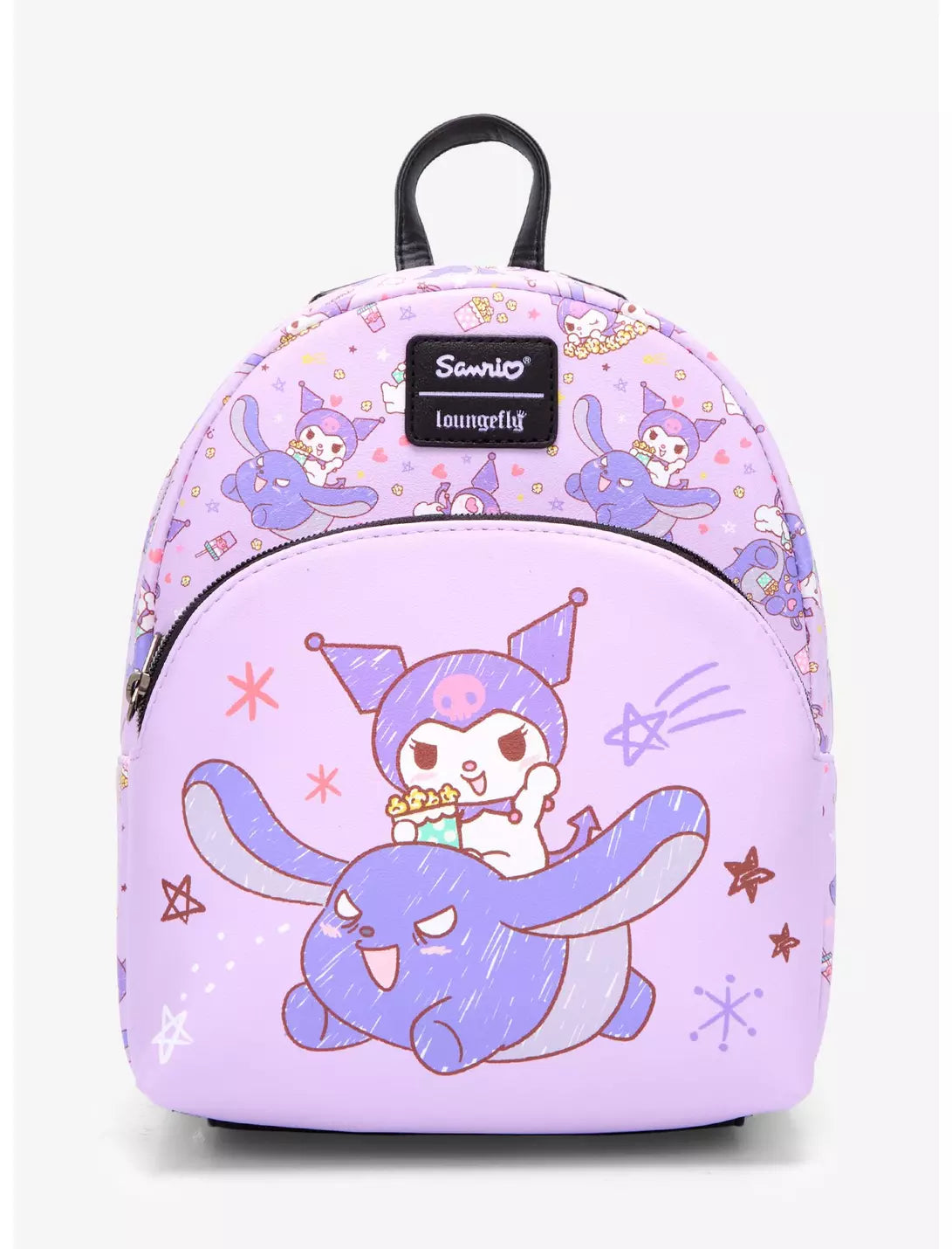 Loungefly Kuromi Baku Snacks Mini Backpack