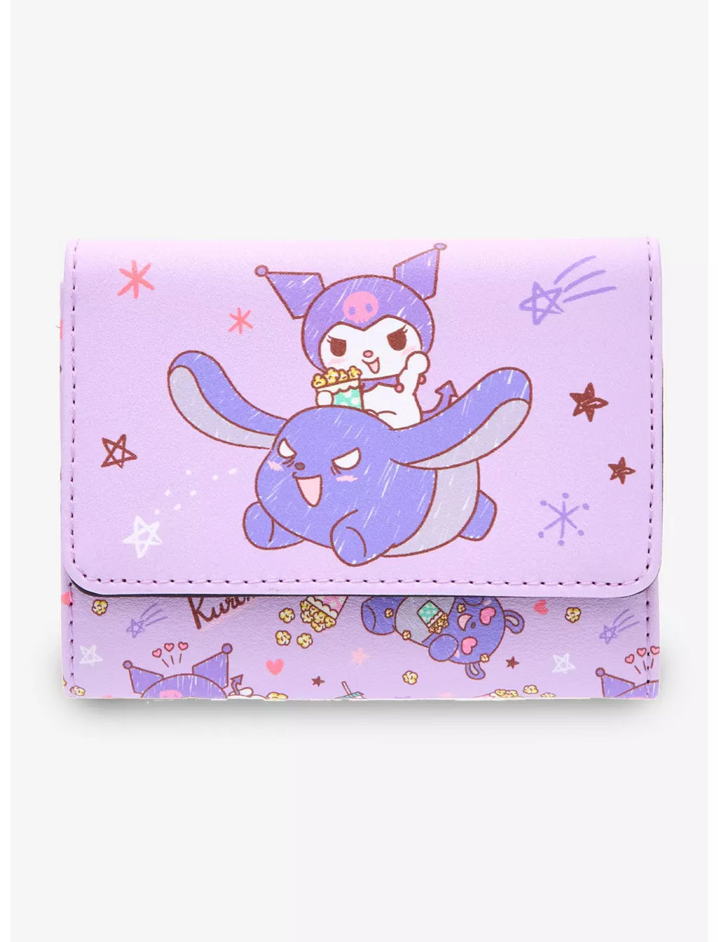 Loungefly Kuromi Baku Snacks Mini Wallet