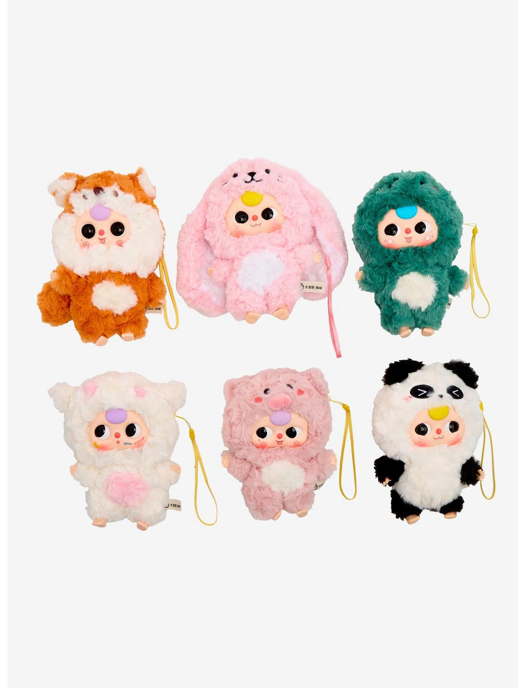 Baby Three Big Cute Pendant Blind Box Plush Bag Clip