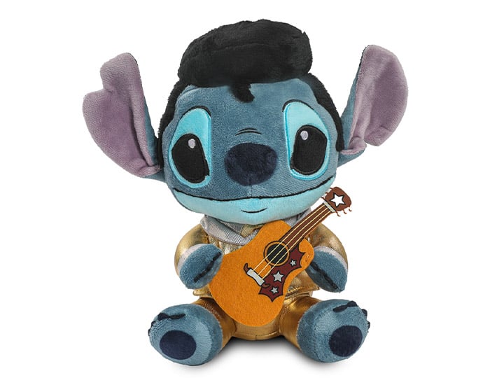 Lilo & Stitch Phunny Elivs Gold Suit Stitch Plush