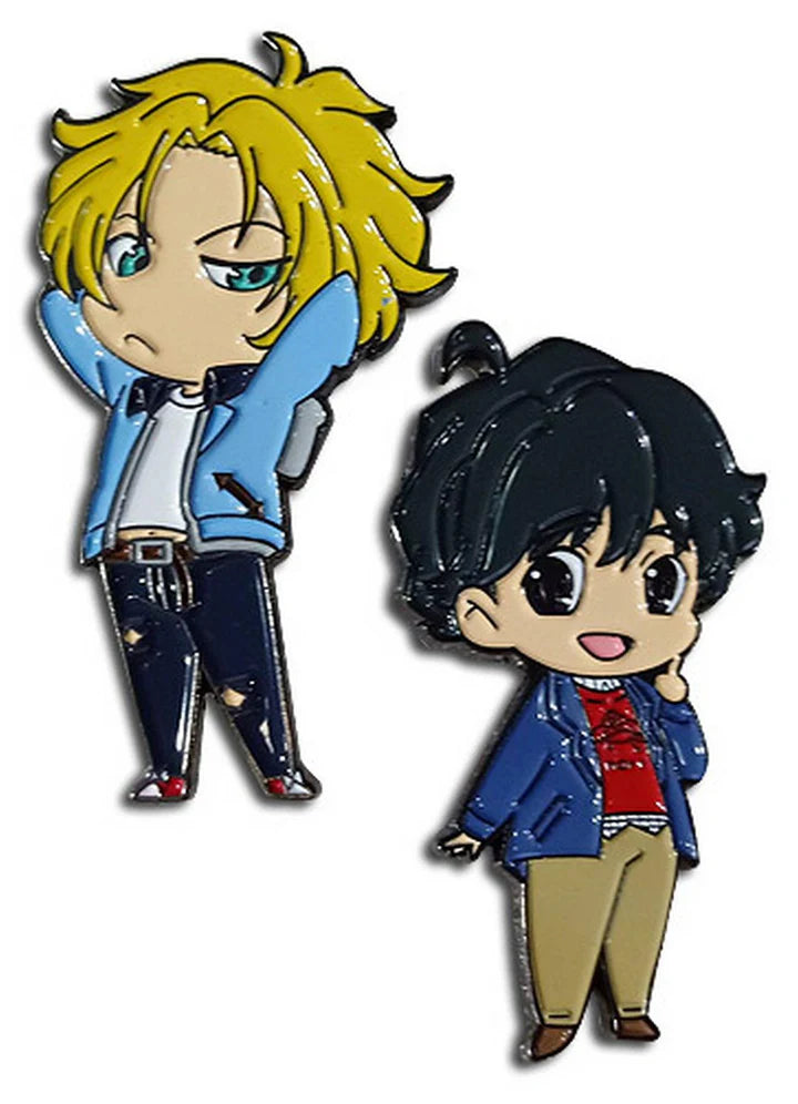 Banana Fish - Ash Lynx & Eiji Okumura Pins