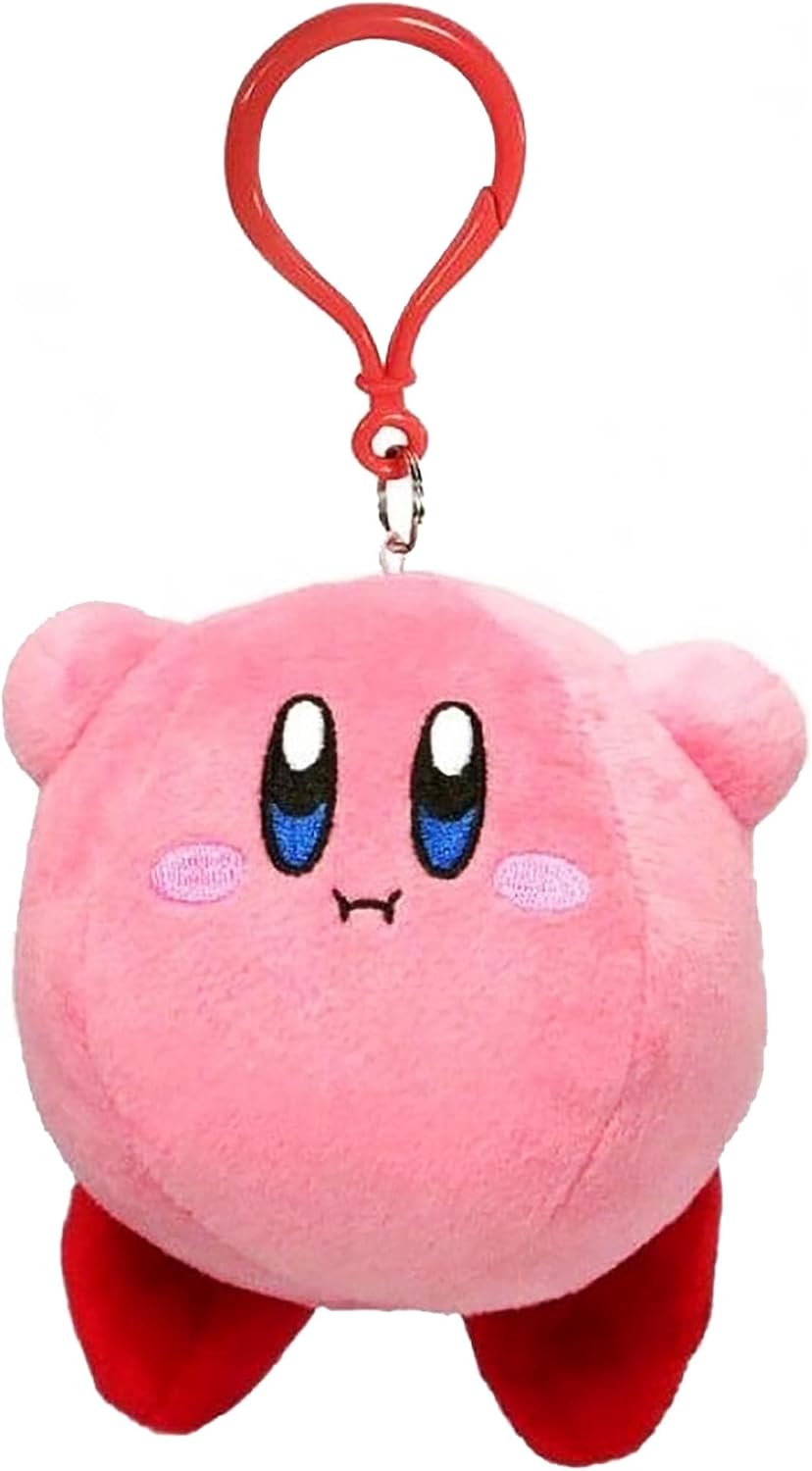 Little Buddy 1711 Kirby Hovering Pose Dangler Plush, 3.5"