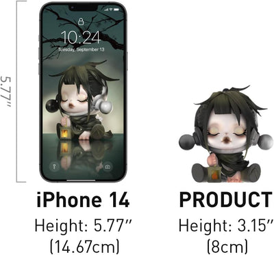 POP MART SKULLPANDA The Ink Plum Blossom Series Figures,Random Design