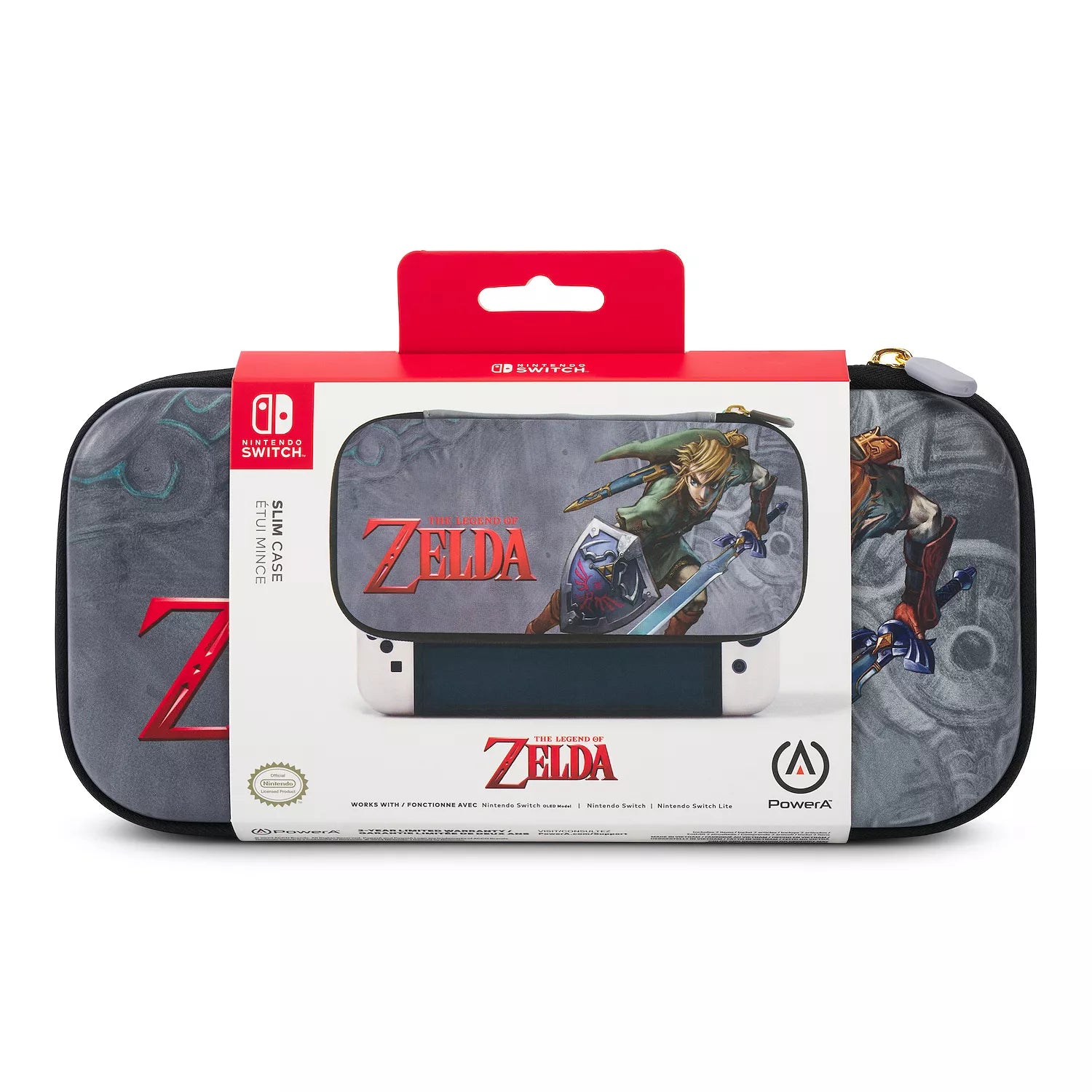 PowerA Nintendo Switch Zelda Intrepid Link Slim Case