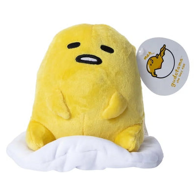 Sanrio Gudetama the Lazy Egg Plush, Signature Sitting Pose, 7"Stuffed Toy