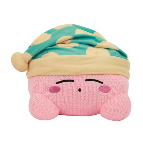 Kirby Nuiguru Knit Kirby Sleeping 15-Inch Plush