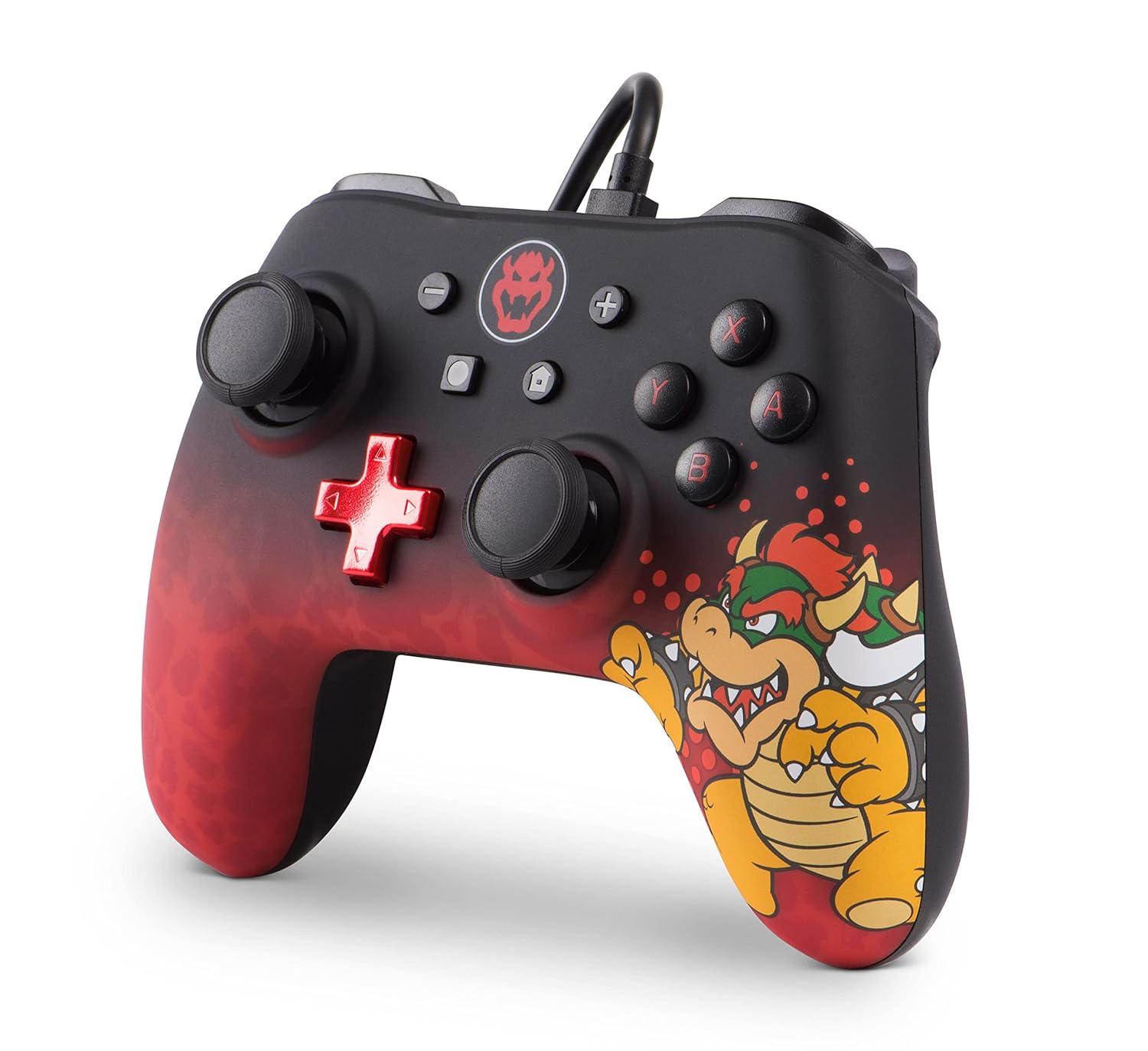 PowerA Wired Controller for Nintendo Switch - Bowser, Gamepad, Game controller, Wired controller