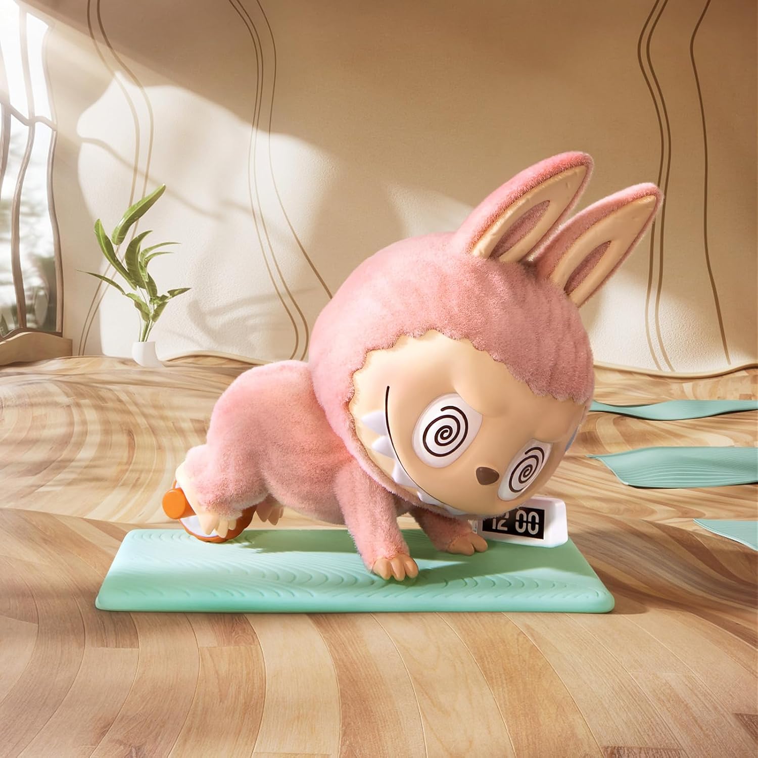 POP MART The Monsters Lazy Yoga Series Figures, The Monsters Blind Box Figures, Random Design