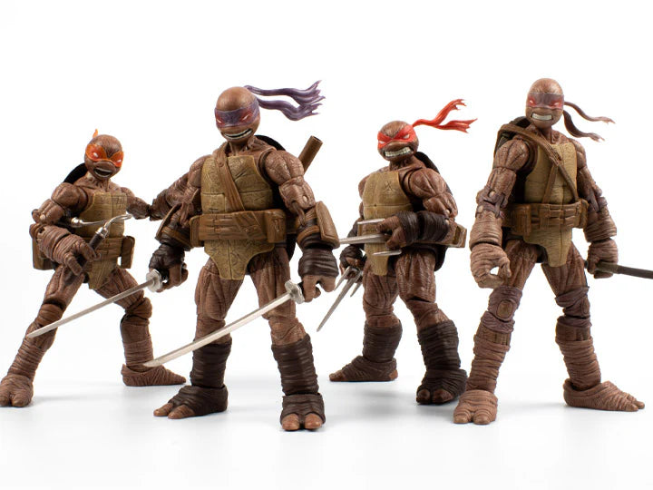 Teenage Mutant Ninja Turtles BST AXN Undead Turtles Four-Pack