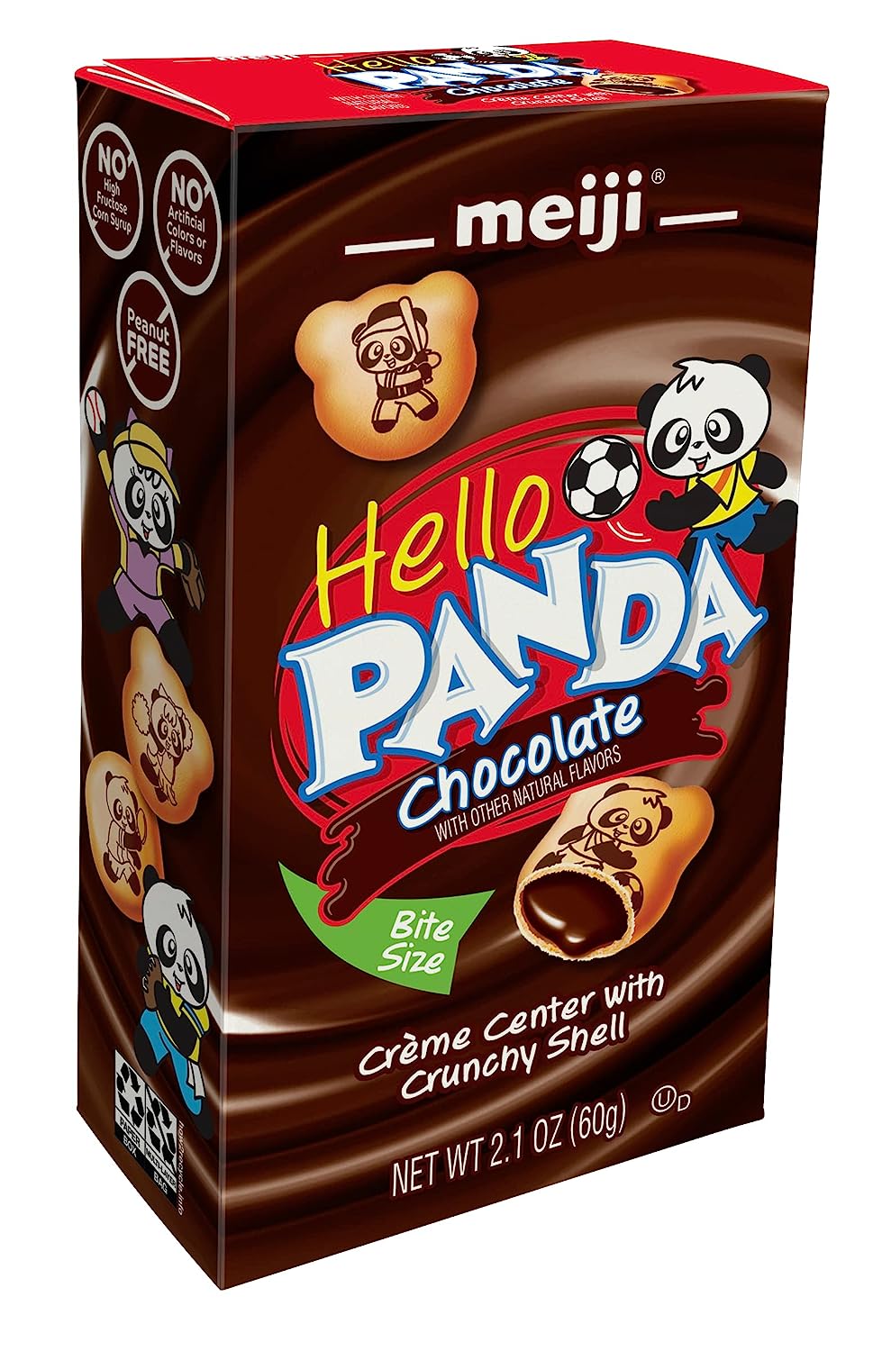 Meiji Hello Panda Chocolate Creme Filled Cookie