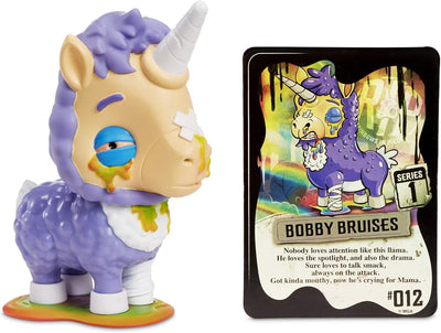 MGA Entertainment R.I.P. Rainbows in Pieces Gnarly, Messed Up Unicorn Character Bobby Bruises