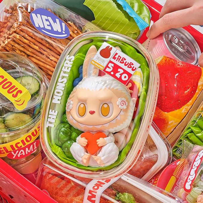 POP MART The Monsters Wacky Mart Series Blind Box Figures, Random Design Action Figures