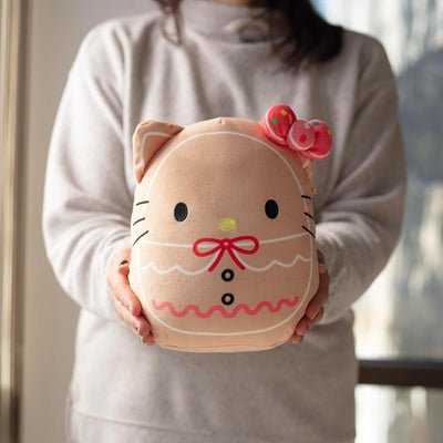 Sanrio Squishmallows 8" Hello Kitty Gingerbread plush