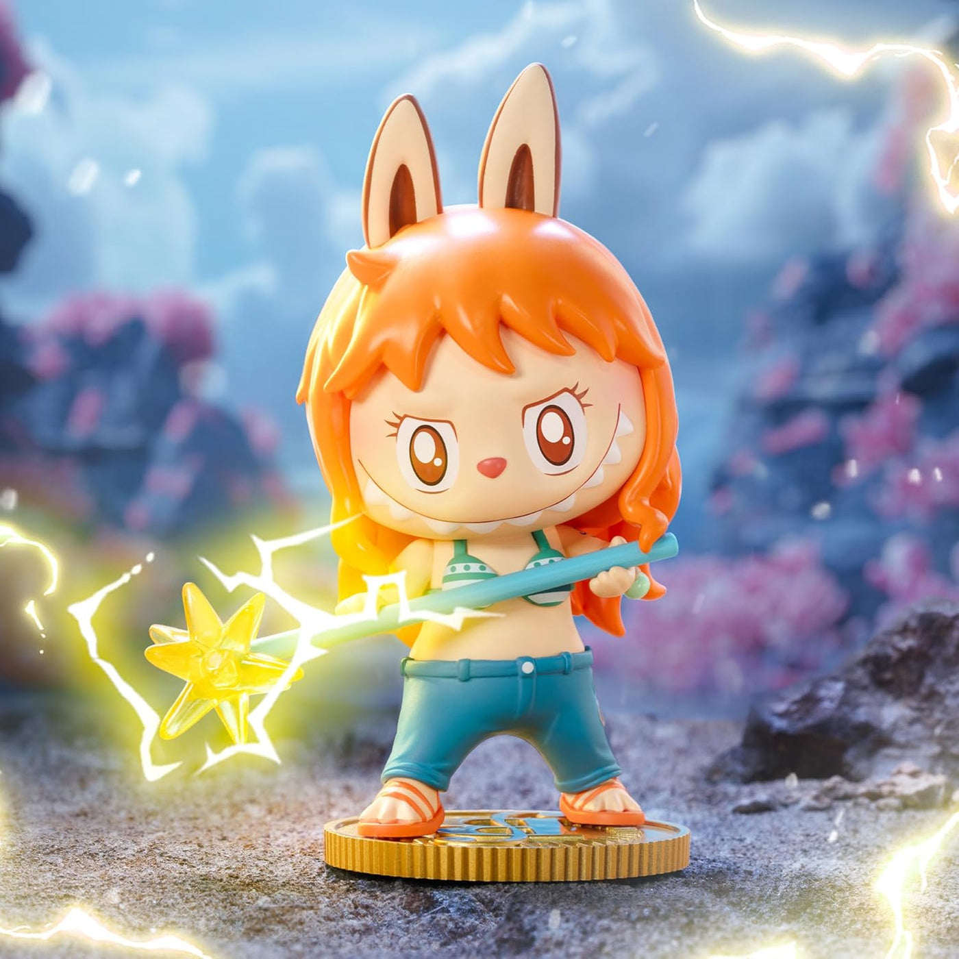 POP MART The Monsters × One Piece Series Figures Blind Box Figures, Random Design