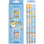 ORANGE CAT PENCIL SET 4 PIECE SET