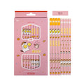 ORANGE CAT PENCIL SET 8 PIECE SET