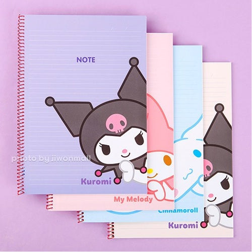 SANRIO CHARACTERS ONE RING NOTEBOOK