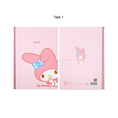 SANRIO CHARACTERS ONE RING NOTEBOOK