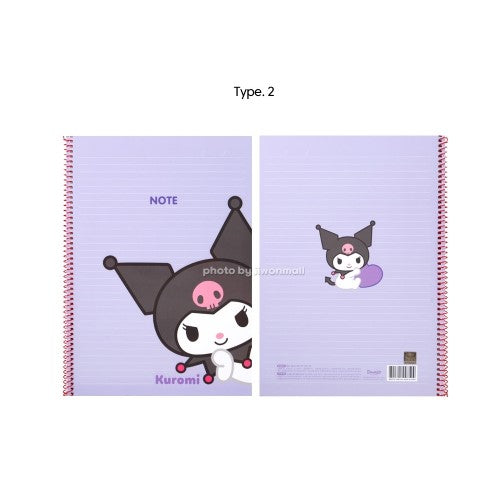 SANRIO CHARACTERS ONE RING NOTEBOOK