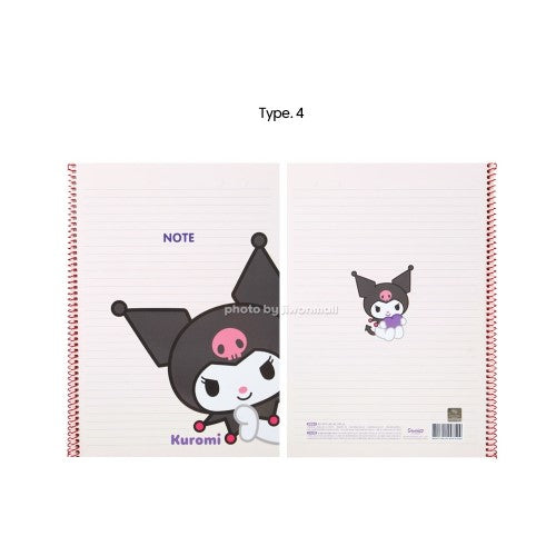 SANRIO CHARACTERS ONE RING NOTEBOOK