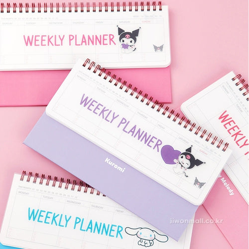 SANRIO CHARACTERS PP DESK WEEKLY PLANNER