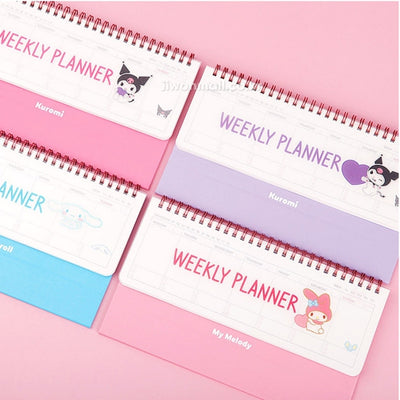 SANRIO CHARACTERS PP DESK WEEKLY PLANNER