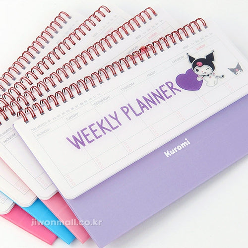 SANRIO CHARACTERS PP DESK WEEKLY PLANNER