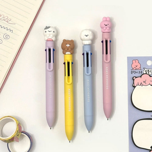 SOONDEOK CREW 6-COLOR BALLPOINT PEN