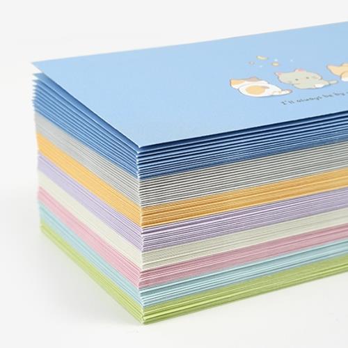 DAY OF A CAT ENVELOPE SET of 3
