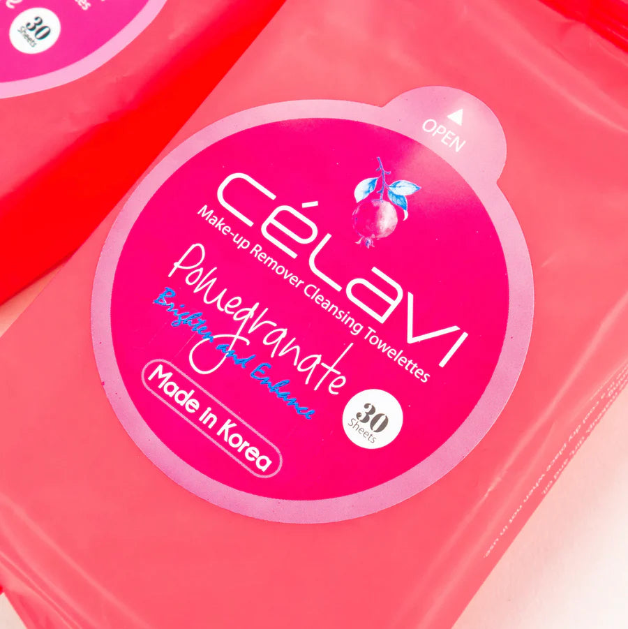 CELAVI - POMEGRANATE MT005 CLEANSING WIPES