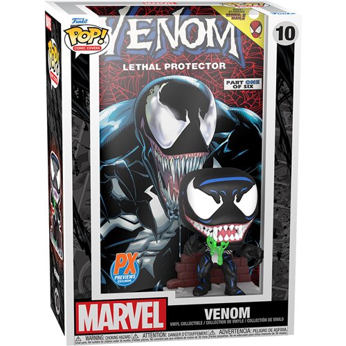 Marvel Venom Funko Pop! Lethal Protector Comic Cover Vinyl Figure #10 - Previews Exclusive
