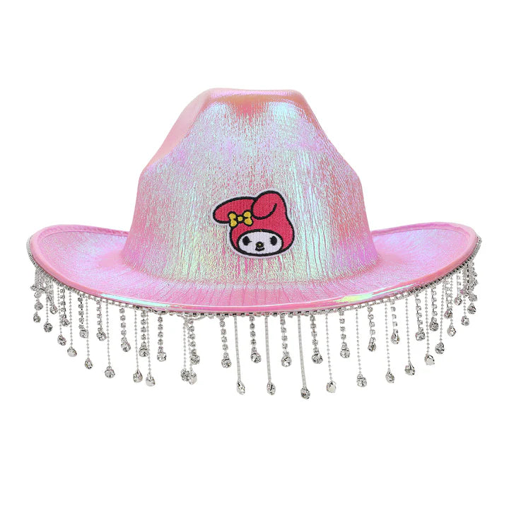My Melody Character Art Pink Cowboy Hat-OSFA