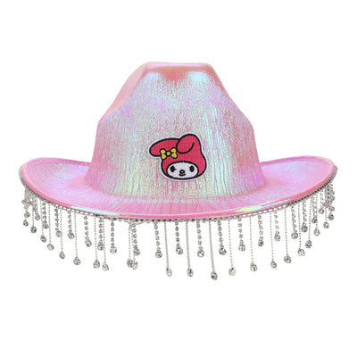 My Melody Character Art Pink Cowboy Hat-OSFA