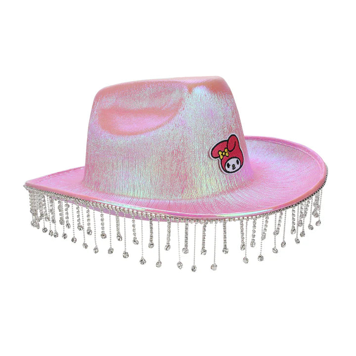 My Melody Character Art Pink Cowboy Hat-OSFA