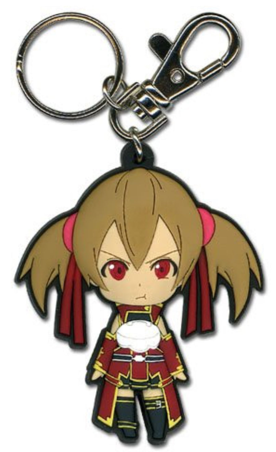 Sword Art Online Angry Silica PVC Keychain