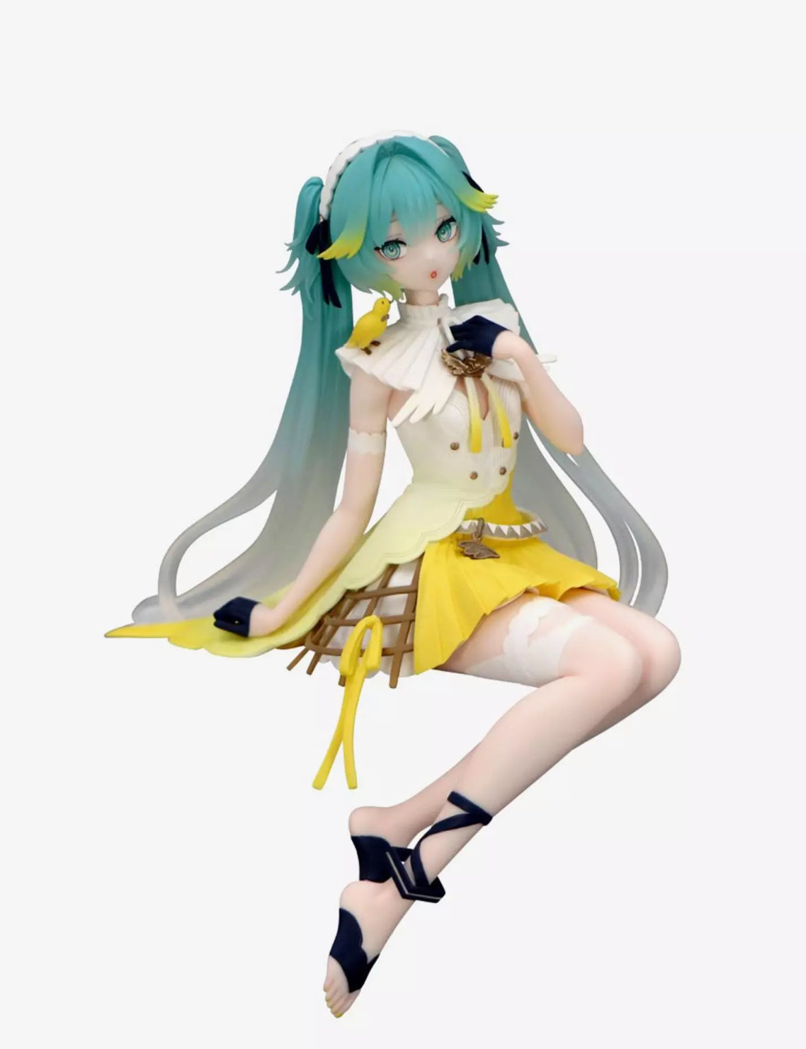 Vocaloid Hatsune Miku (Canary Bird) Noodle Stopper Figure