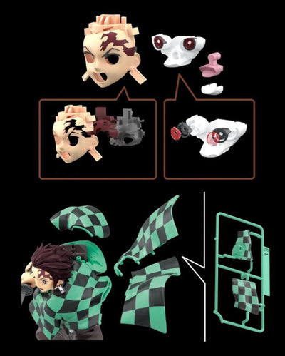 Demon Slayer: Kimetsu no yaiba Demon Tanjiro Kamado Model Kit