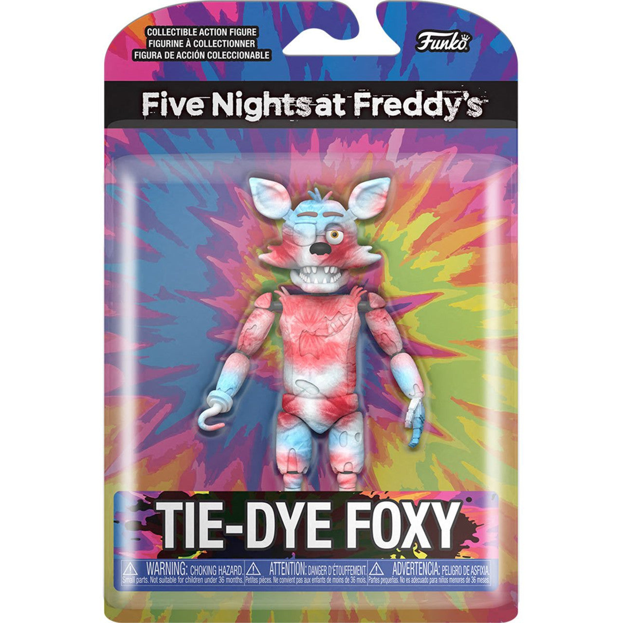 Funko Five Nights at Freddy's Tie-Dye Foxy 5-Inch Action Figure