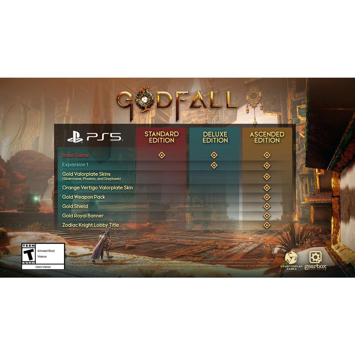 Godfall - PlayStation 5 - Pre-Owned