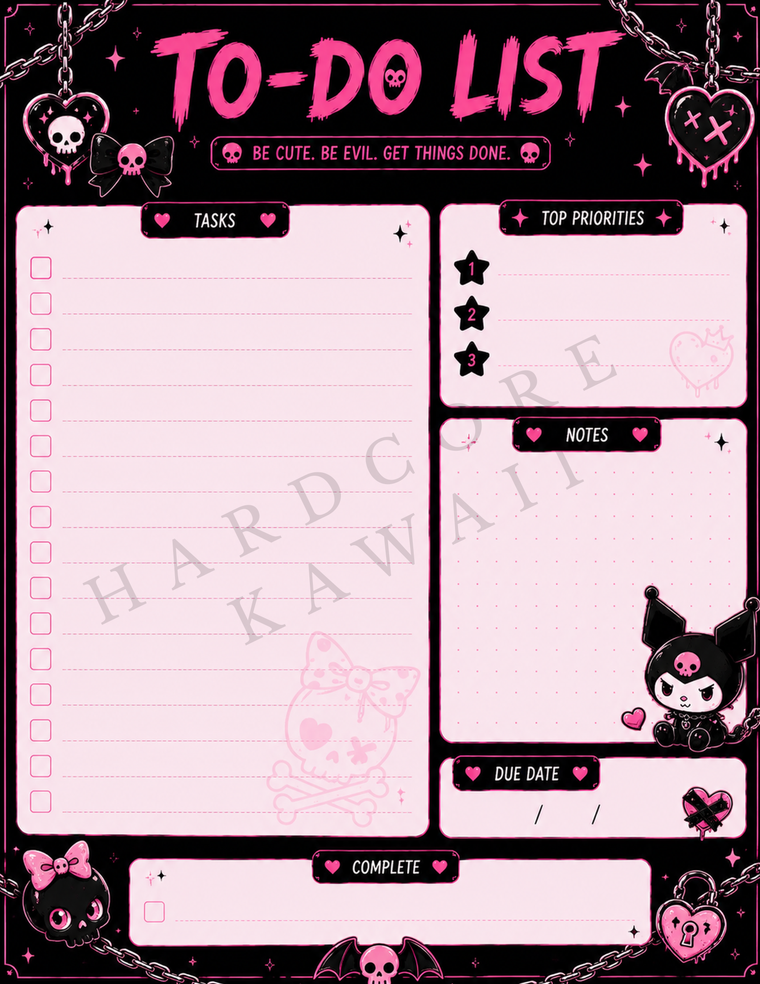 Customized Digital Planner Bundle Printable