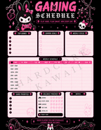 Customized Digital Planner Bundle Printable